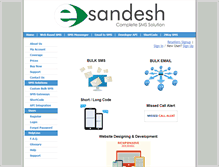 Tablet Screenshot of esandesh.in